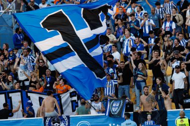 Portekiz Ligi maçında GD Estoril Praia ve FC Porto takımları arasında Estadio Antonio Coimbra da Mota (Maciej Rogowski)
