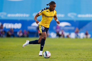 Wagner Pina, Liga Portekiz maçı sırasında Estoril Praia ve FC Porto takımları arasında Estadio Antonio Coimbra da Mota 'da görüldü (Maciej Rogowski)
