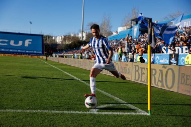 Liga Portekiz maçında Estoril Praia ve FC Porto takımları arasında Estadio Antonio Coimbra da Mota 'da görüldü (Maciej Rogowski)