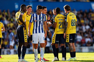 Liga Portekiz maçında Estoril Praia ve FC Porto takımları arasında Estadio Antonio Coimbra da Mota (Maciej Rogowski)
