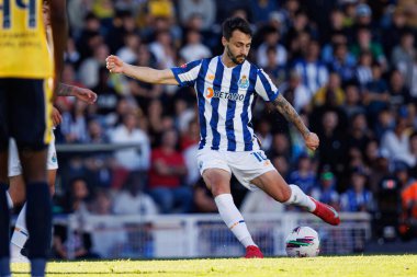 Liga Portekiz maçında Estoril Praia ve FC Porto takımları arasında Estadio Antonio Coimbra da Mota 'da görüldü (Maciej Rogowski)