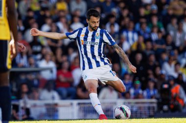 Liga Portekiz maçında Estoril Praia ve FC Porto takımları arasında Estadio Antonio Coimbra da Mota 'da görüldü (Maciej Rogowski)