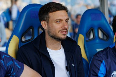 Martin Anselmi, Liga Portekiz maçı sırasında Estoril Praia ve FC Porto takımları arasında Estadio Antonio Coimbra da Mota 'da görüldü (Maciej Rogowski)