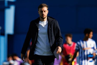 Martin Anselmi, Liga Portekiz maçı sırasında Estoril Praia ve FC Porto takımları arasında Estadio Antonio Coimbra da Mota 'da görüldü (Maciej Rogowski)