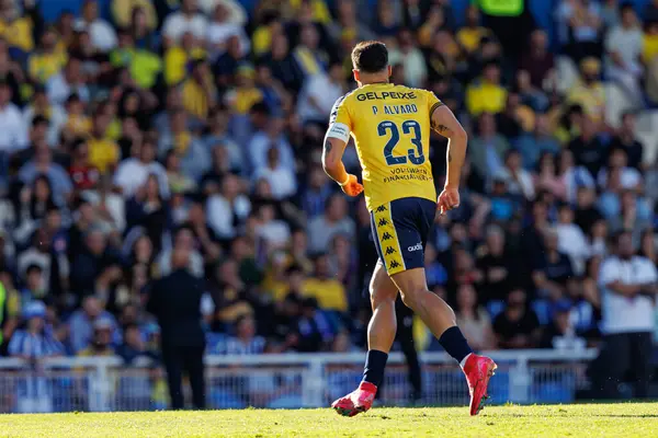 Pedro Alvaro, Liga Portekiz maçı sırasında Estoril Praia ve FC Porto takımları arasında Estadio Antonio Coimbra da Mota 'da görüldü (Maciej Rogowski)