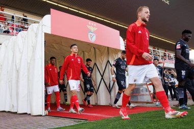 Diogo Prioste ve Lenny Lacroix, Liga Portekiz 2 maçında SL Benfica B ve Academico de Viseu FC takımları arasında görüldü.