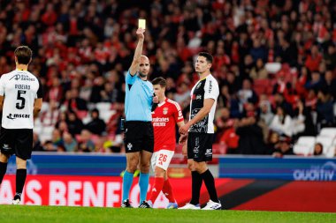 Claudio Carvalho ve Filipe Soares Liga Portekiz maçı sırasında SL Benfica ve SC Farense (Maciej Rogowski)