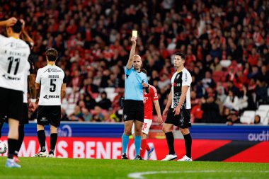 Claudio Carvalho ve Filipe Soares Liga Portekiz maçı sırasında SL Benfica ve SC Farense (Maciej Rogowski)