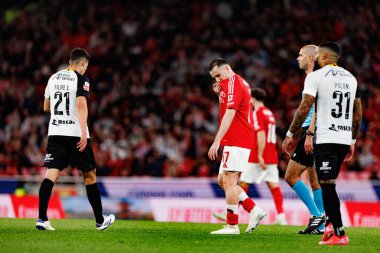 Kerem Akturkoglu Liga Portekiz maçı sırasında SL Benfica ve SC Farense (Maciej Rogowski)