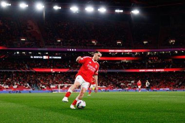 Kerem Akturkoglu Liga Portekiz maçı sırasında SL Benfica ve SC Farense (Maciej Rogowski)