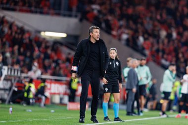 Bruno Lage Liga Portekiz maçı sırasında SL Benfica ve SC Farense (Maciej Rogowski)