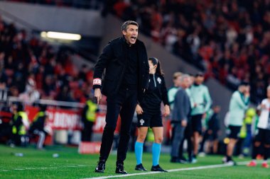 Bruno Lage Liga Portekiz maçı sırasında SL Benfica ve SC Farense (Maciej Rogowski)