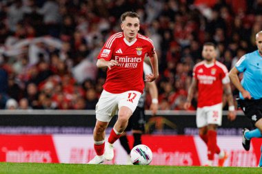 Kerem Akturkoglu Liga Portekiz maçı sırasında SL Benfica ve SC Farense (Maciej Rogowski)