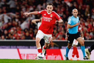 Kerem Akturkoglu Liga Portekiz maçı sırasında SL Benfica ve SC Farense (Maciej Rogowski)