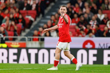 Kerem Akturkoglu Liga Portekiz maçı sırasında SL Benfica ve SC Farense (Maciej Rogowski)