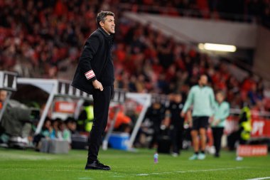 Bruno Lage Liga Portekiz maçı sırasında SL Benfica ve SC Farense (Maciej Rogowski)