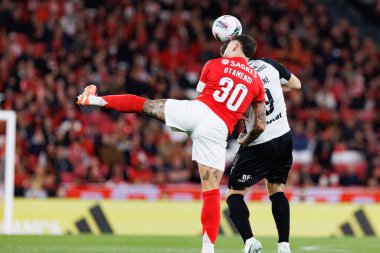 Nicolas Otamendi Liga Portekiz maçı sırasında SL Benfica ve SC Farense (Maciej Rogowski)