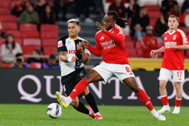 Rony Lopes ve Renato Sanches Liga Portekiz maçı sırasında SL Benfica ve SC Farense (Maciej Rogowski)