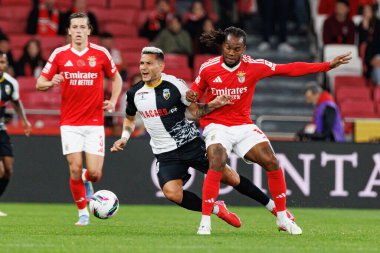 Rony Lopes ve Renato Sanches Liga Portekiz maçı sırasında SL Benfica ve SC Farense (Maciej Rogowski)