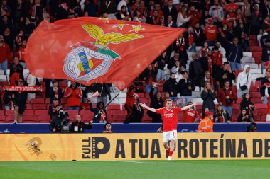 Kerem Akturkoglu Liga Portekiz maçı sırasında SL Benfica ve SC Farense (Maciej Rogowski)