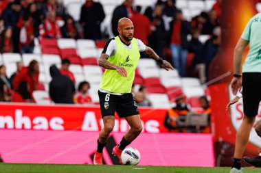 Angelo Neto, Liga Portekiz maçı sırasında SL Benfica ve SC Farense (Maciej Rogowski)