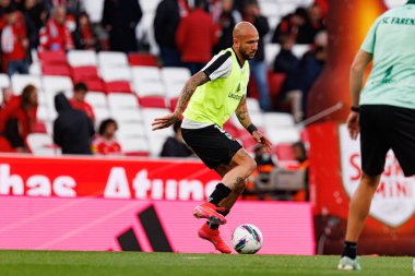 Angelo Neto, Liga Portekiz maçı sırasında SL Benfica ve SC Farense (Maciej Rogowski)