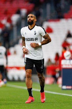 Derick Poloni, Liga Portekiz maçında SL Benfica ve SC Farense (Maciej Rogowski) takımları arasında görüldü.)