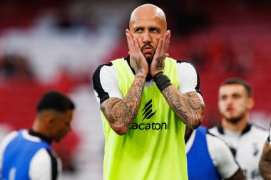 Angelo Neto, Liga Portekiz maçı sırasında SL Benfica ve SC Farense (Maciej Rogowski)