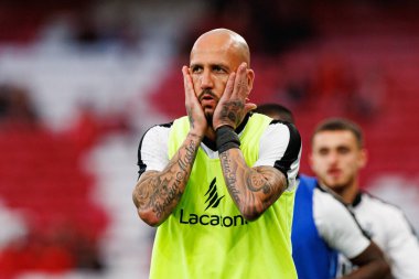 Angelo Neto, Liga Portekiz maçı sırasında SL Benfica ve SC Farense (Maciej Rogowski)