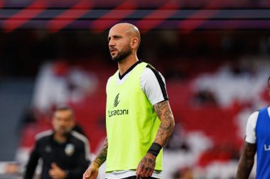 Angelo Neto, Liga Portekiz maçı sırasında SL Benfica ve SC Farense (Maciej Rogowski)