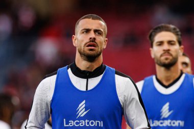 SL Benfica ve SC Farense (Maciej Rogowski) takımları arasında Liga Portekiz maçında görülen Artur Jorge)