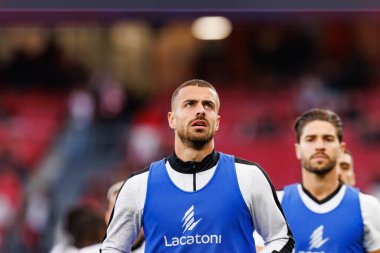 SL Benfica ve SC Farense (Maciej Rogowski) takımları arasında Liga Portekiz maçında görülen Artur Jorge)