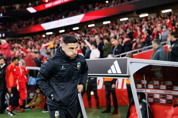 Antonio Jose Marreco Gouveia Liga Portekiz maçı sırasında SL Benfica ve SC Farense (Maciej Rogowski)