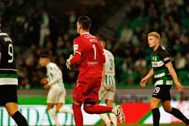 Taca De Portugal maçı sırasında Estadio Jose Alvalade 'de (Maciej Rogowski) Sporting CP ve Rio Ave FC takımları arasında Cezary Miszta görüldü.)