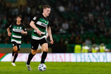 Viktor Gyokeres, Estadio Jose Alvalade 'de (Maciej Rogowski) Sporting CP ve Rio Ave FC takımları arasında oynanan Taca De Portugal maçı sırasında görüldü.)