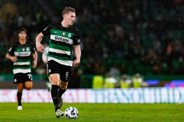 Viktor Gyokeres, Estadio Jose Alvalade 'de (Maciej Rogowski) Sporting CP ve Rio Ave FC takımları arasında oynanan Taca De Portugal maçı sırasında görüldü.)