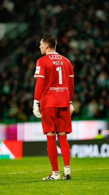 Taca De Portugal maçı sırasında Estadio Jose Alvalade 'de (Maciej Rogowski) Sporting CP ve Rio Ave FC takımları arasında Cezary Miszta görüldü.)