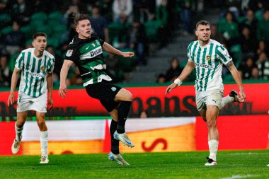 Viktor Gyokeres, Estadio Jose Alvalade 'de (Maciej Rogowski) Sporting CP ve Rio Ave FC takımları arasında oynanan Taca De Portugal maçı sırasında görüldü.)