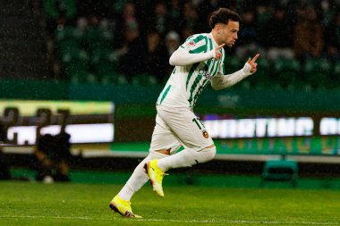 Tiago Morais, Taca De Portugal maçında Estadio Jose Alvalade 'de (Maciej Rogowski) Sporting CP ve Rio Ave FC takımları arasında görüldü.)