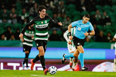 Francisco Trincao, Taca De Portugal maçında Estadio Jose Alvalade 'de (Maciej Rogowski) Sporting CP ve Rio Ave FC takımları arasında görüldü.)