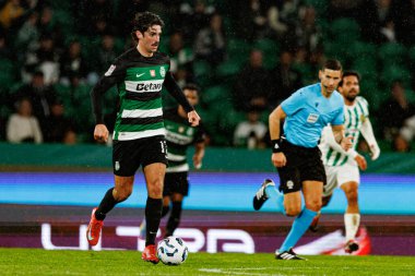 Francisco Trincao, Taca De Portugal maçında Estadio Jose Alvalade 'de (Maciej Rogowski) Sporting CP ve Rio Ave FC takımları arasında görüldü.)