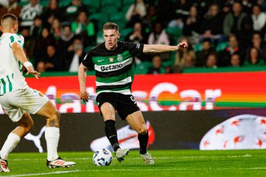 Viktor Gyokeres, Estadio Jose Alvalade 'de (Maciej Rogowski) Sporting CP ve Rio Ave FC takımları arasında oynanan Taca De Portugal maçı sırasında görüldü.)