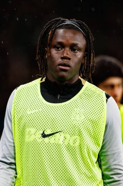 Estadio Jose Alvalade 'deki (Maciej Rogowski) Sporting CP ve Rio Ave FC takımları arasında oynanan Taca De Portugal maçı sırasında Geovany Quenda görüldü.)