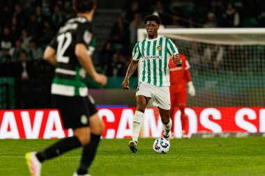 Jonathan Panzo, Taca De Portugal maçı sırasında Estadio Jose Alvalade 'deki (Maciej Rogowski) Sporting CP ve Rio Ave FC takımları arasında görüldü.)