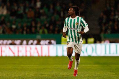 Omar Richards, Taca De Portugal maçında Estadio Jose Alvalade 'de (Maciej Rogowski) Sporting CP ve Rio Ave FC takımları arasında görüldü.)