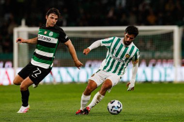 Eduardo Quaresma ve Joao Graca, Taca De Portugal maçında Estadio Jose Alvalade 'de (Maciej Rogowski) CP ve Rio Ave FC takımları arasında görüldü.)