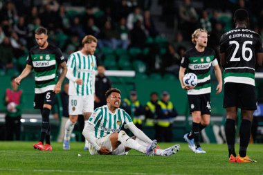 Clayton, Taca De Portugal maçında Estadio Jose Alvalade 'de (Maciej Rogowski) Sporting CP ve Rio Ave FC takımları arasında görüldü.)