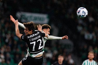 Eduardo Quaresma ve Clayton, Taca De Portugal maçında Estadio Jose Alvalade (Maciej Rogowski) takımları ile Rio Ave FC takımları arasında görüldü.)