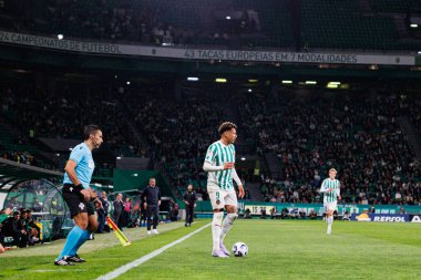 Clayton, Taca De Portugal maçında Estadio Jose Alvalade 'de (Maciej Rogowski) Sporting CP ve Rio Ave FC takımları arasında görüldü.)