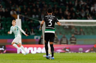 Jeremiah St. Juste, Taca De Portugal maçında Estadio Jose Alvalade 'de (Maciej Rogowski) Sporting CP ve Rio Ave FC takımları arasında görüldü.)
